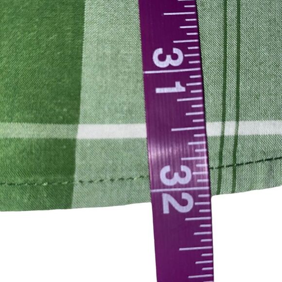 Columbia Sportswear Green and White Plaid Button Down Casual Shirt Size XL‎ - Picture 14 of 14
